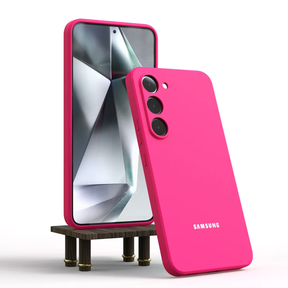 For Samsung Galaxy S24 S25 S23 S22 S21 S10 Plus FE Ultra A55 A54 A35 A16 Silicone Case Shockproof Soft-Touch Back Cover Funda