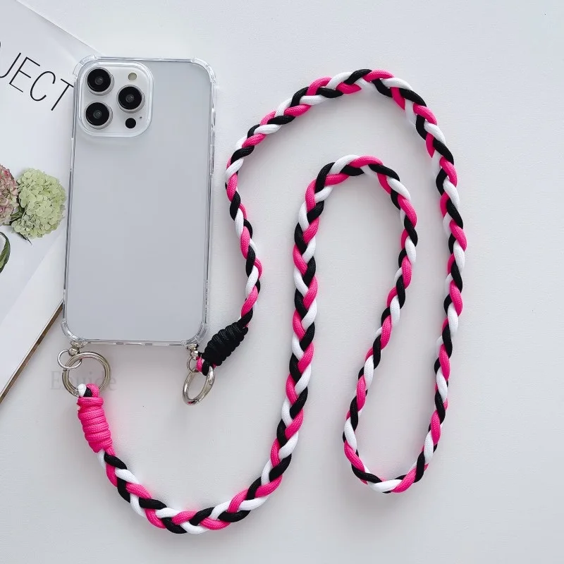Lanyard Case for Google Pixel 11 9 8 Pro 8A 9A 10 XL Google9 Pixel8 Pixel7 Crossbody Strap Braid Neck Armor Clear TPU Soft Cover