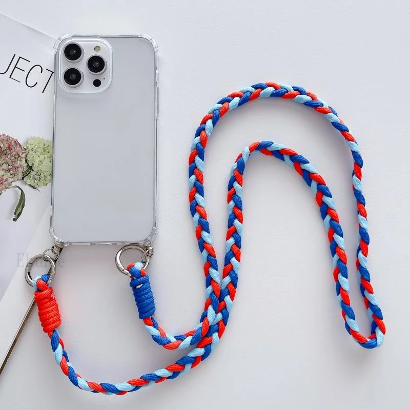 Lanyard Case for Google Pixel 11 9 8 Pro 8A 9A 10 XL Google9 Pixel8 Pixel7 Crossbody Strap Braid Neck Armor Clear TPU Soft Cover