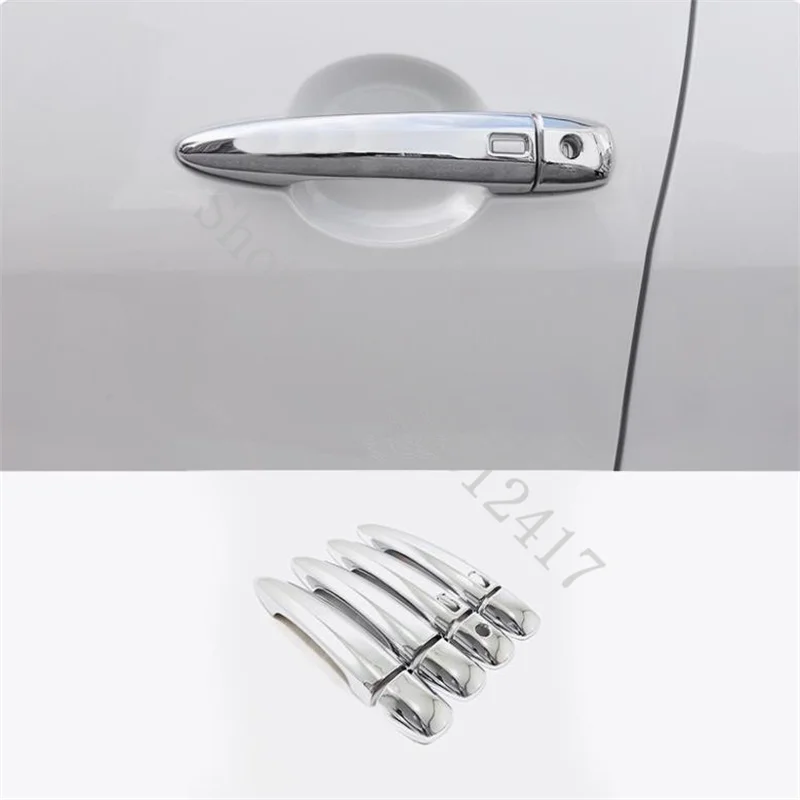 For 2023~2025 Nissan X-Trail X Trail RogueT33 ABS Chrome Door Handle Bowl Car Door handle Cover Protective Trim car accessories