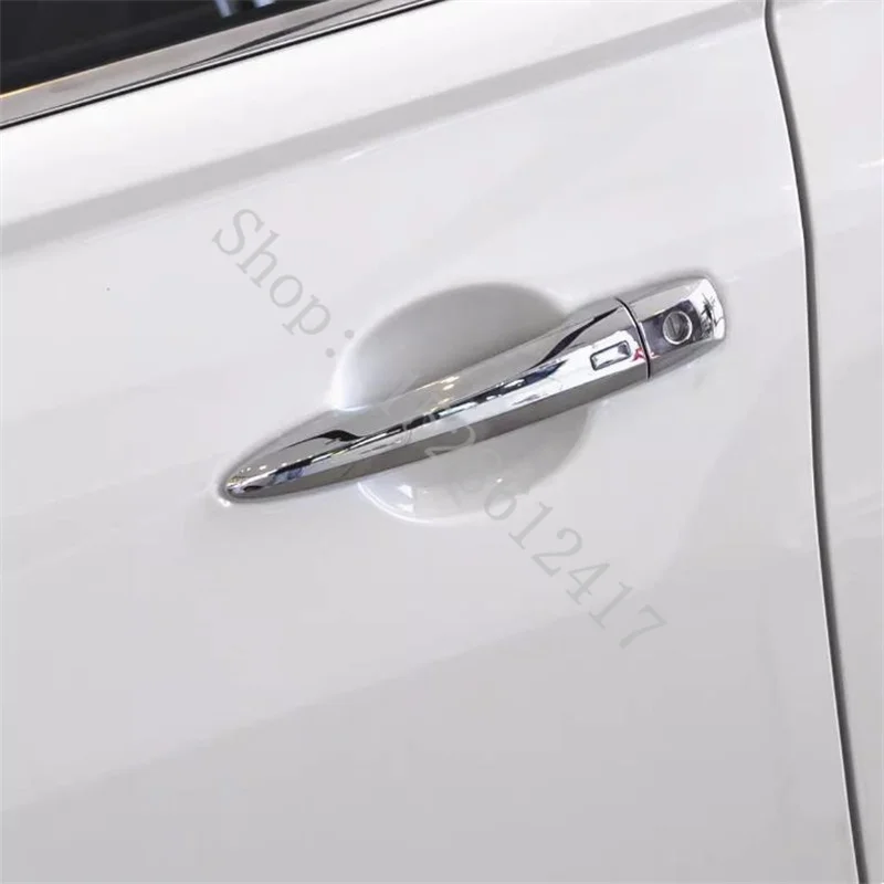 For 2023~2025 Nissan X-Trail X Trail RogueT33 ABS Chrome Door Handle Bowl Car Door handle Cover Protective Trim car accessories
