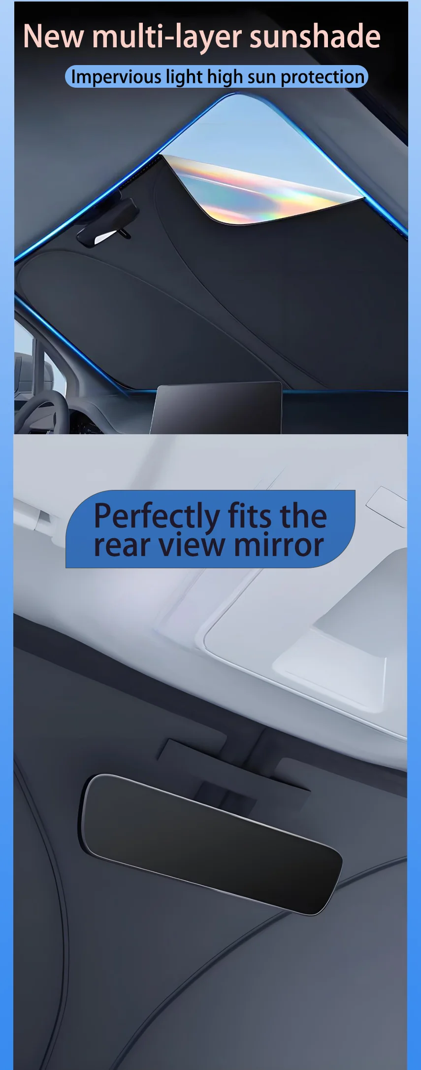 Car Sunshade For SEAT Arona KJ7 2017~2025 2024 2023 2022 2021 Front Windshield Sun Visor Cover Anti UV Protection Accessories