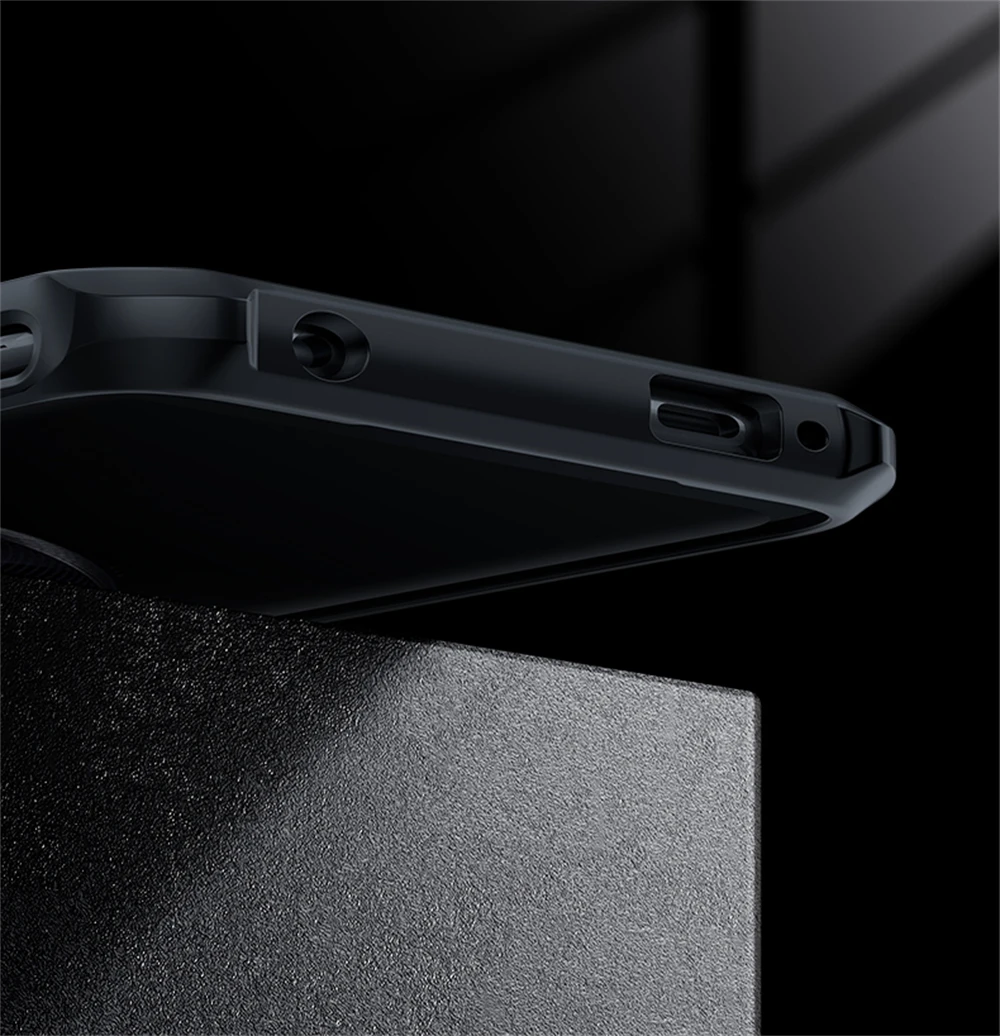 ASUS ROG Phone Case 7 6 Pro Phone 7 Ultimate Jacketing PC&TPU Airbags Shockproof Shell,Back Transparent Lens Protection Cover