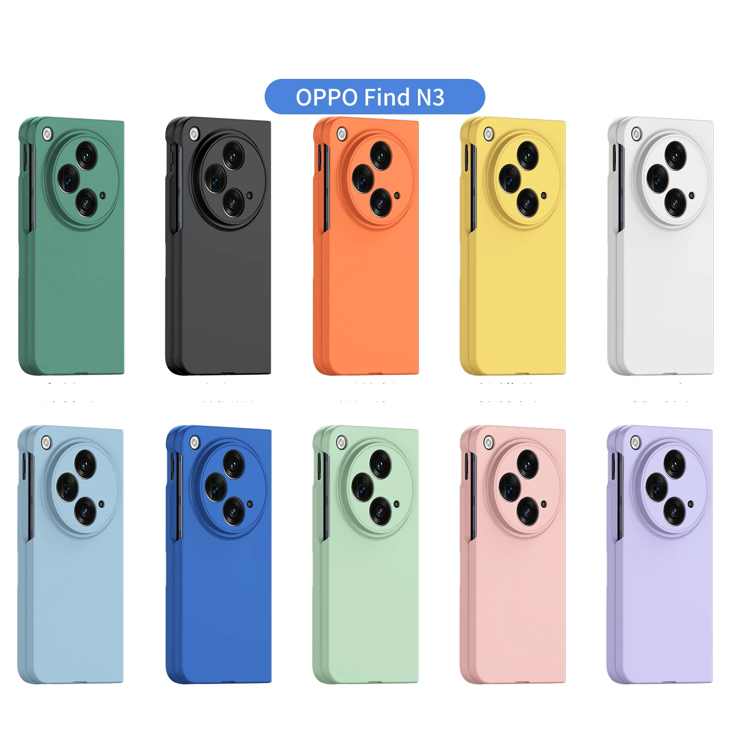 Case for Oneplus Open Matte Shockproof Hard Plastic Cover For OPPO FIND N3