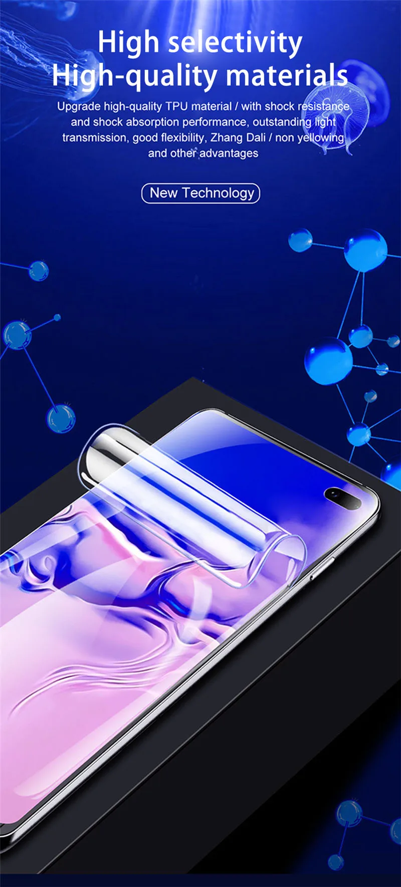 2-5Pcs Hydrogel Film For Samsung S24 S25 S23 S20 S21 S22 Plus Ultra Note 20 9 10 Plus A52S A30 A53 A51 A50 A21S Screen Protector