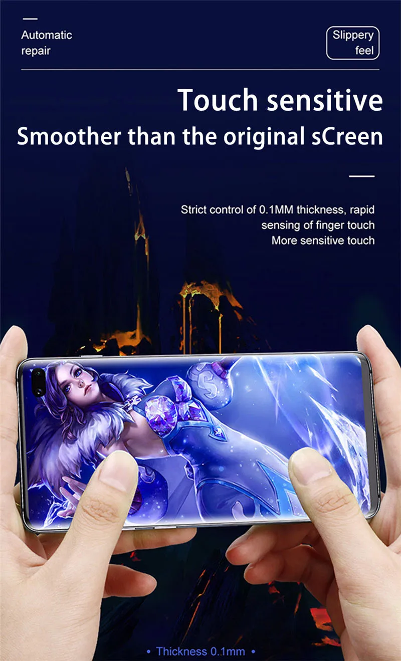 2-5Pcs Hydrogel Film For Samsung S24 S25 S23 S20 S21 S22 Plus Ultra Note 20 9 10 Plus A52S A30 A53 A51 A50 A21S Screen Protector
