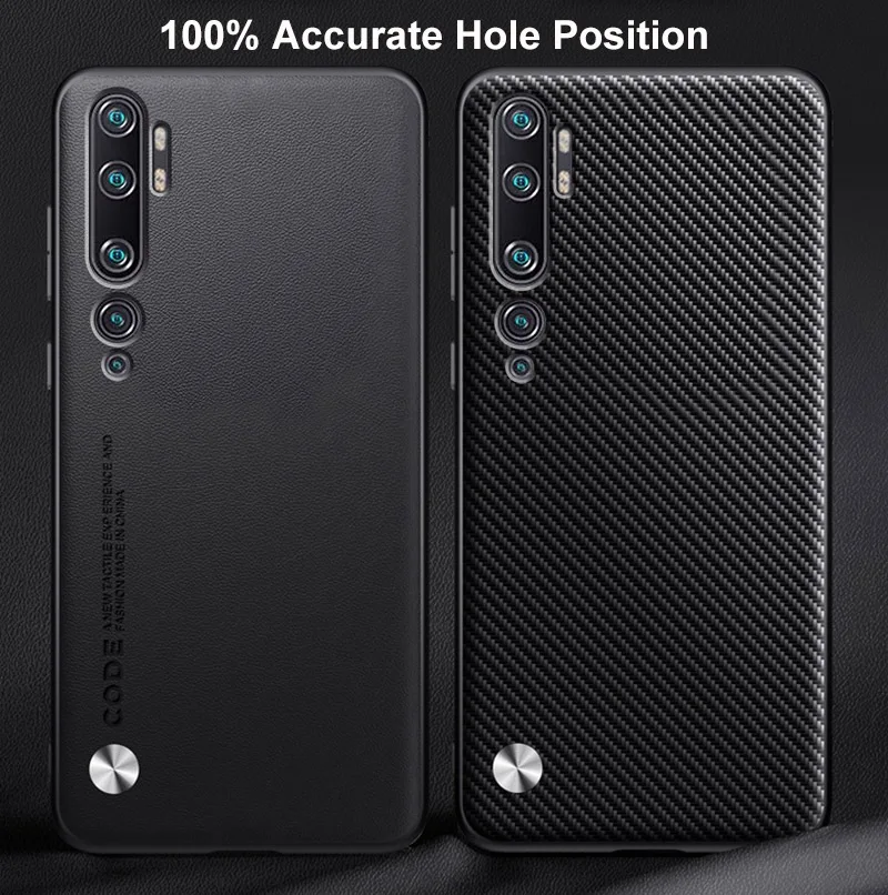 Luxury PU Leather Case For Xiaomi Mi Note 10 Pro Note10 Back Cover Matte Silicone Protection Phone Case For Xiaomi Mi CC9 Pro