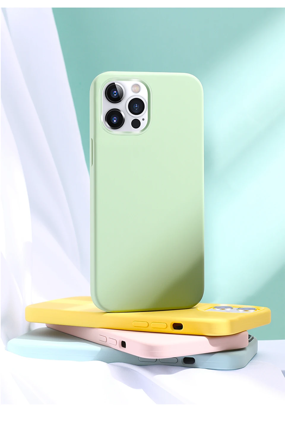 Original Liquid Silicone Cases For iPhone 15 14 11 13 12 Pro Max Mini XR X XS 8 7 6 Plus SE 3 Luxury Soft Case Phone Accessories