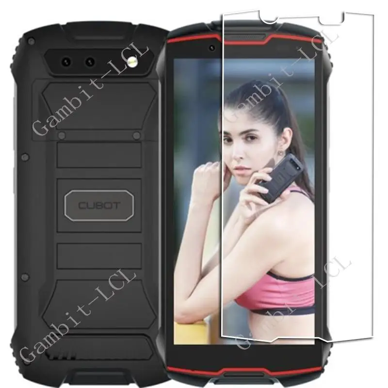 3Pcs Tempered Glass For Cubot KingKong 9 7 5 Power Star P80 X70 Mini 2 Pro 3 Note 30 P50 P60 Pocket Screen Protector Cover Film
