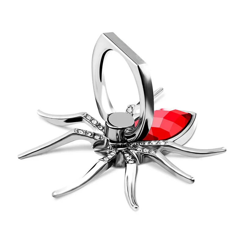 Mobile Spider Ring Phone Holder Luxury Diamond Cell Phone Finger Grip Holder for IPhone 360 Phone Expanding Stand Finger Holder