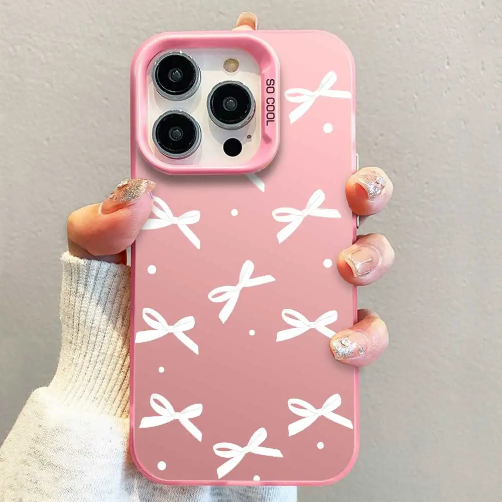 Case For Samsung Galaxy A15 A23 A14 4G 5G A33 A53 A34 A54 A25 A35 A55 5G For Samsung A24 4G Jump3 Silver IMD Phone Cover Casing