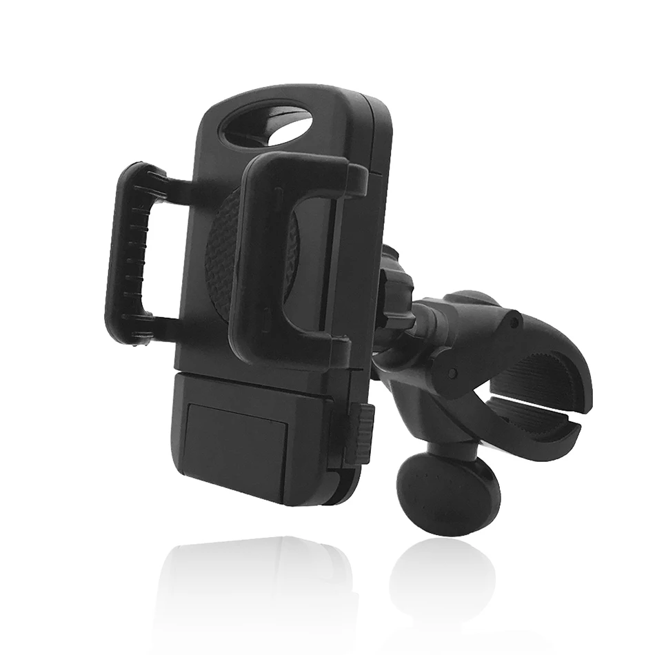 Xnyocn Bicycle Phone Holder Universal Bicycle Motorcycle Mount 360 Rotatable Cradle Clamp Bike Mount Holder for Smartphone