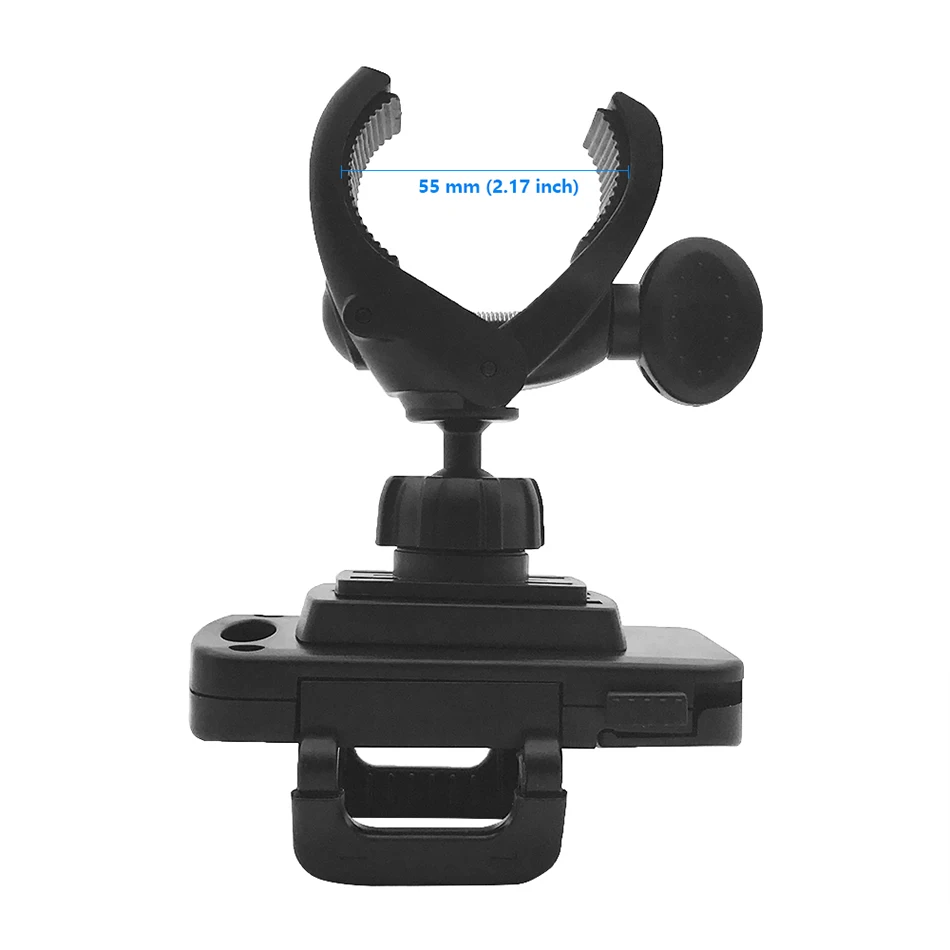 Xnyocn Bicycle Phone Holder Universal Bicycle Motorcycle Mount 360 Rotatable Cradle Clamp Bike Mount Holder for Smartphone