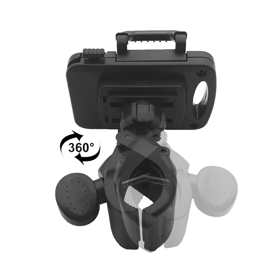 Xnyocn Bicycle Phone Holder Universal Bicycle Motorcycle Mount 360 Rotatable Cradle Clamp Bike Mount Holder for Smartphone