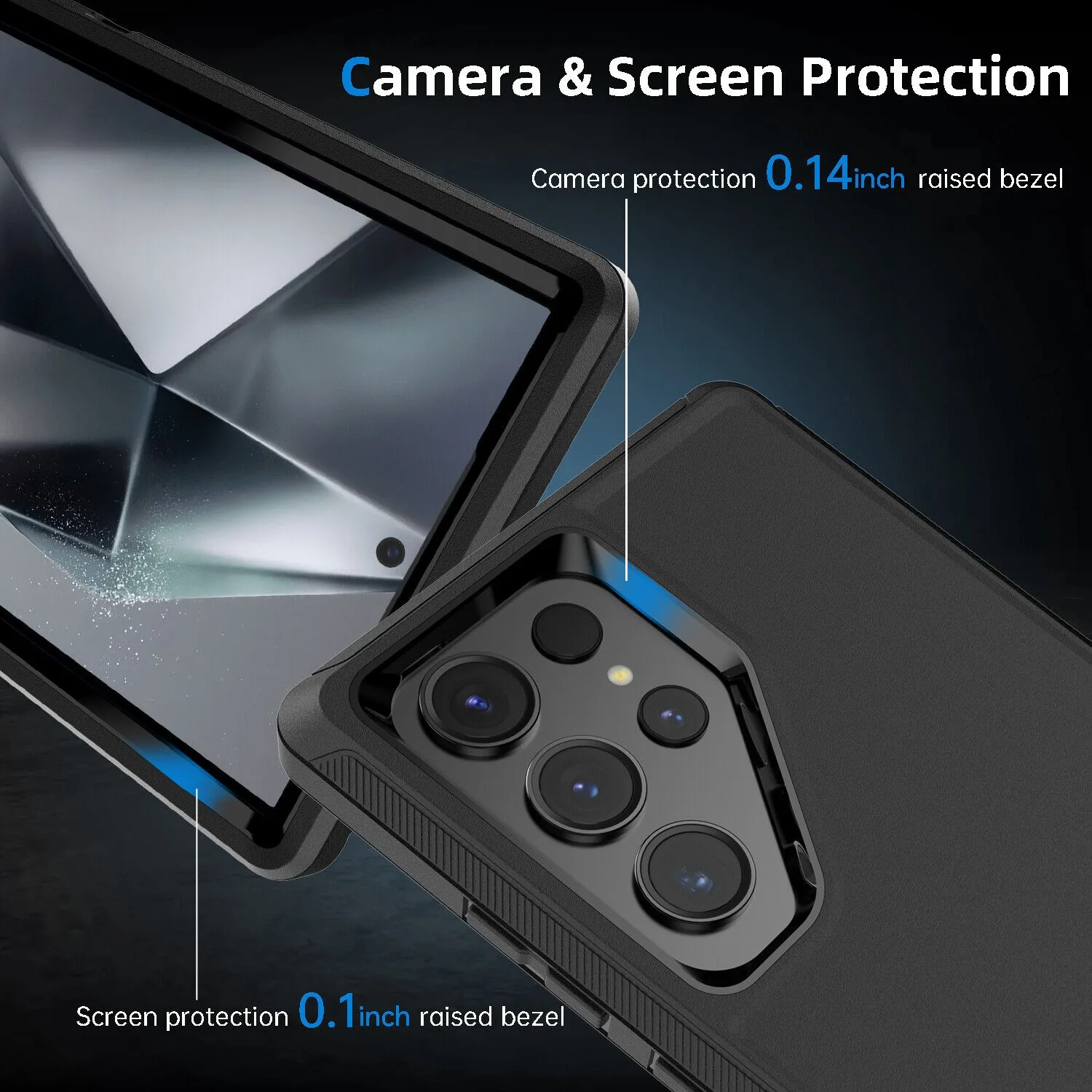 3 IN 1 For Samsung Galaxy S24 S23 S22 S21 S20 ULTRA S10 Plus Note 20 10 9 8 Heavy Duty Shockproof Armor +Belt CliP Phone Case
