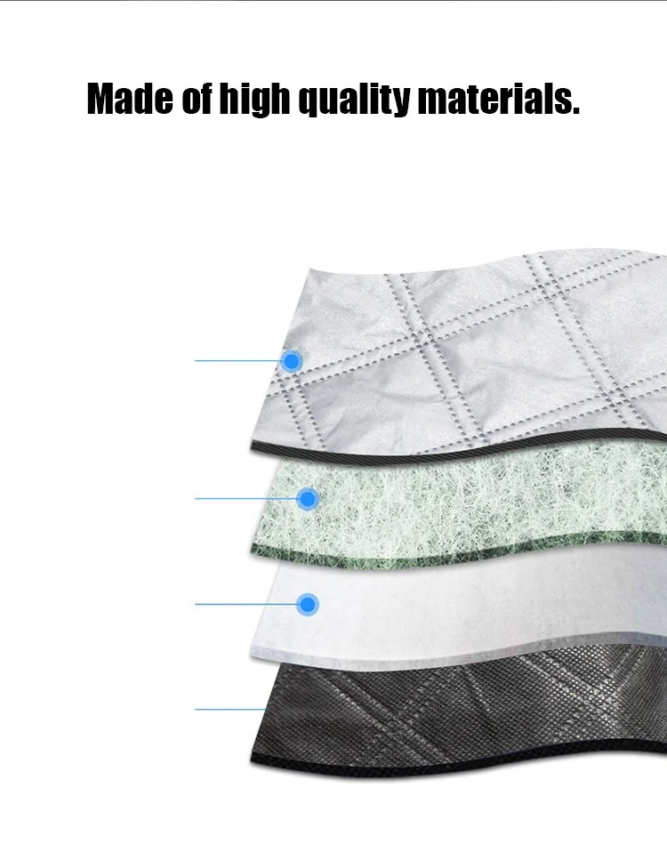Car Snow Cover Extra Large Windshield Side Window Protector Covers For Snow Ice Sun Shade Dust Frost Freezing Accessories