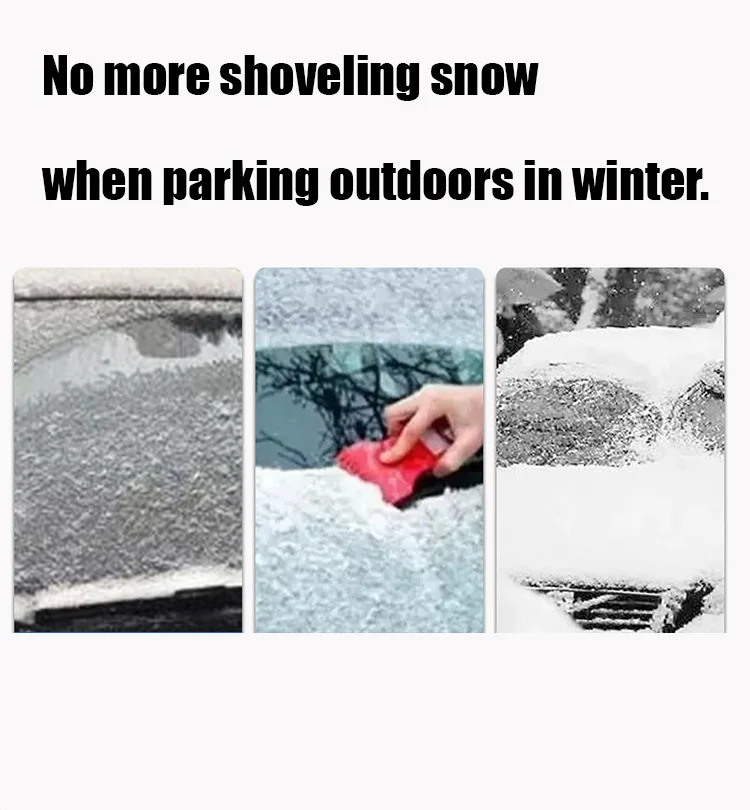 Car Snow Cover Extra Large Windshield Side Window Protector Covers For Snow Ice Sun Shade Dust Frost Freezing Accessories