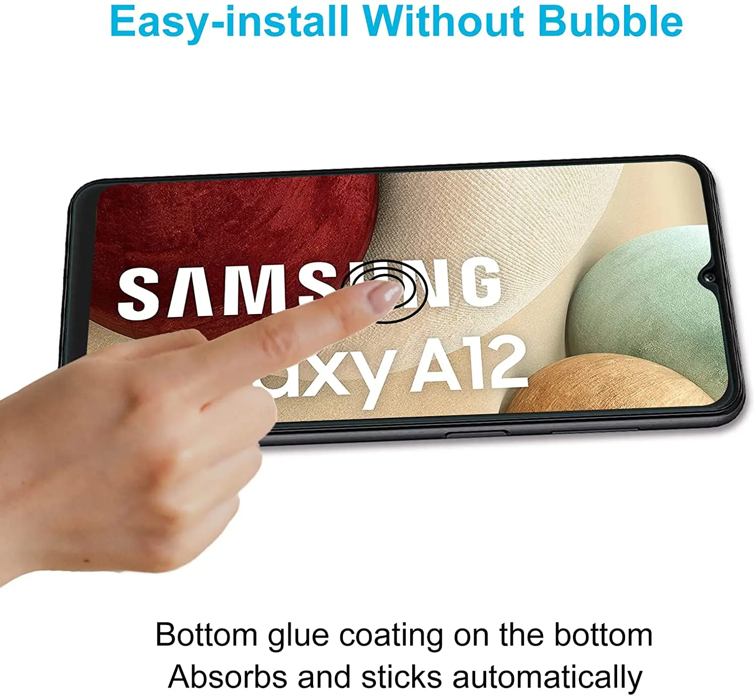 2Pcs/4Pcs Tempered Glass For Samsung Galaxy A12 M12 A12 Nacho F12 Screen Protector Glass Film