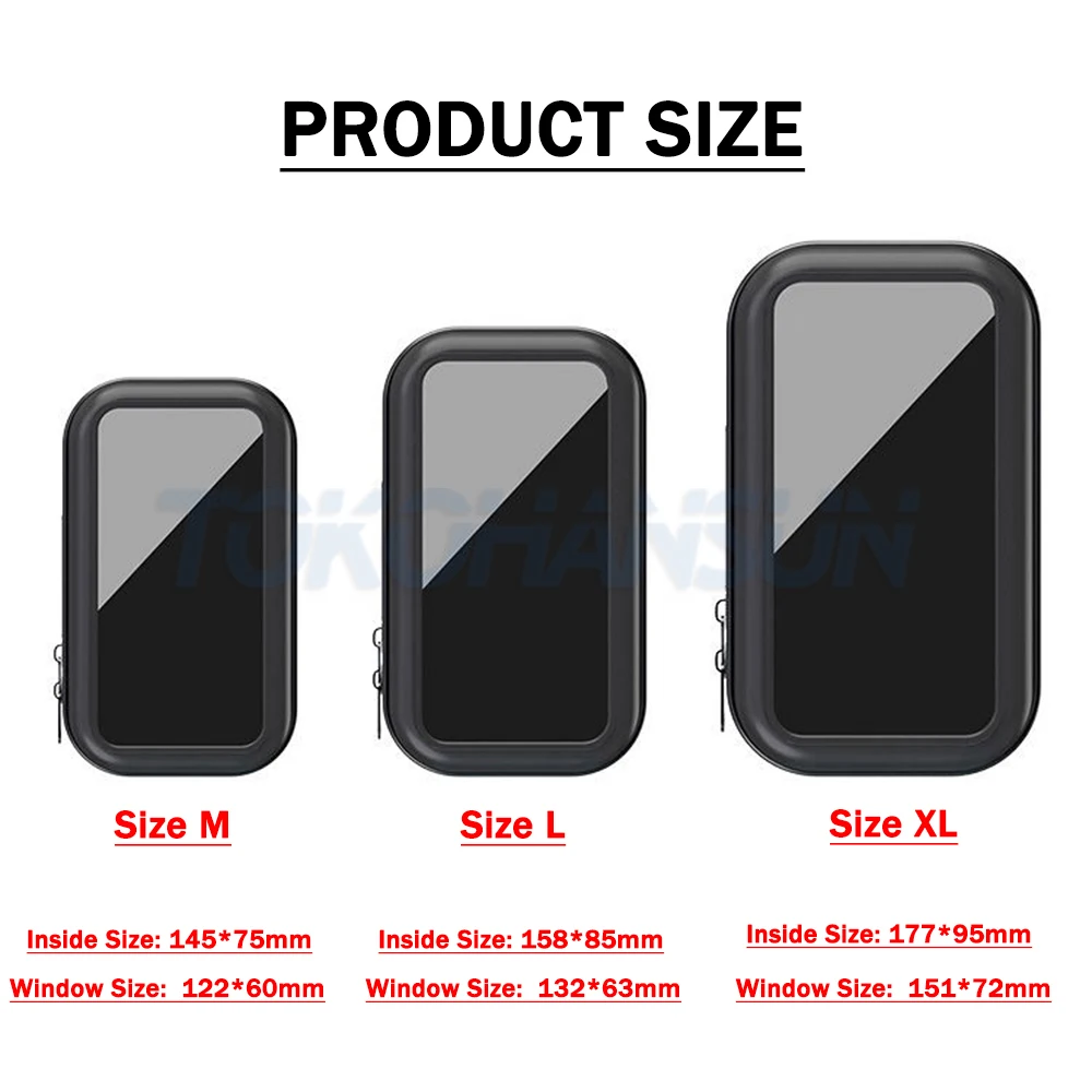 Waterproof Motorcycle Phone Holder Support Telephone Mobile Stand for Moto Support for iPhone 11 Universal Bike Mobile Phone Sup
