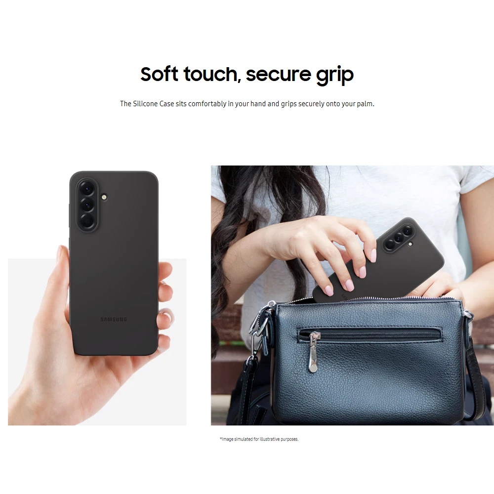 Genuine product Original For Samsung Galaxy Official Silicone Case For A56 5G Protection Case Soft Shockproof Full Cover