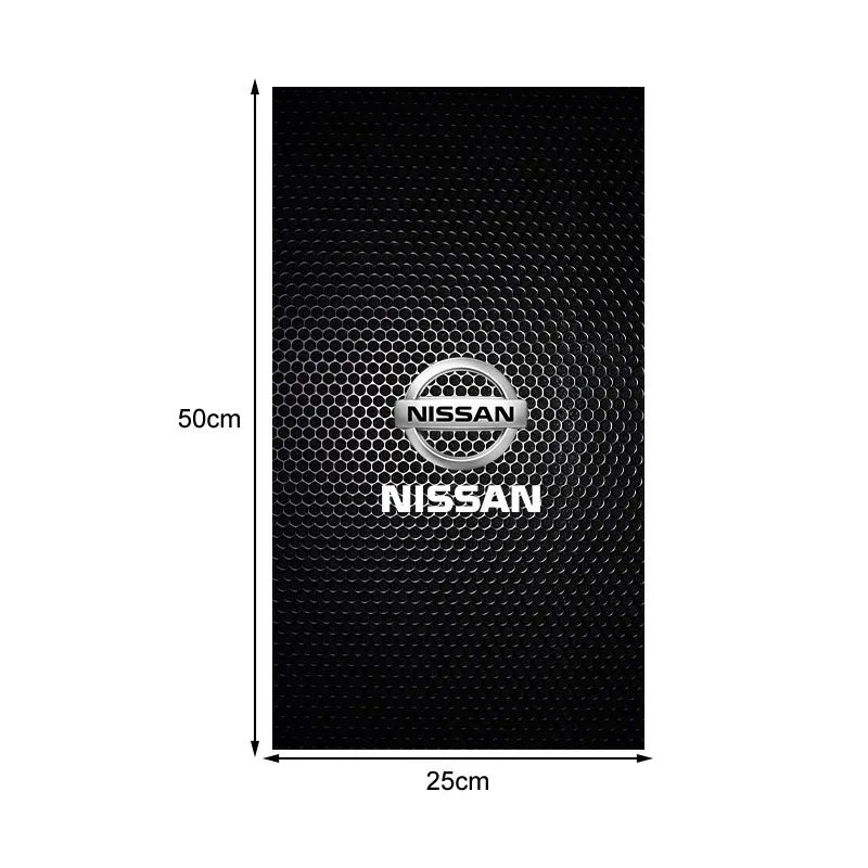 Car Emblem Center Pillar Sticker Auto Door Decorative Stickers For Nissan Tiida Sylphy Teana X Trail T30 T32 Almera Qashqai J10