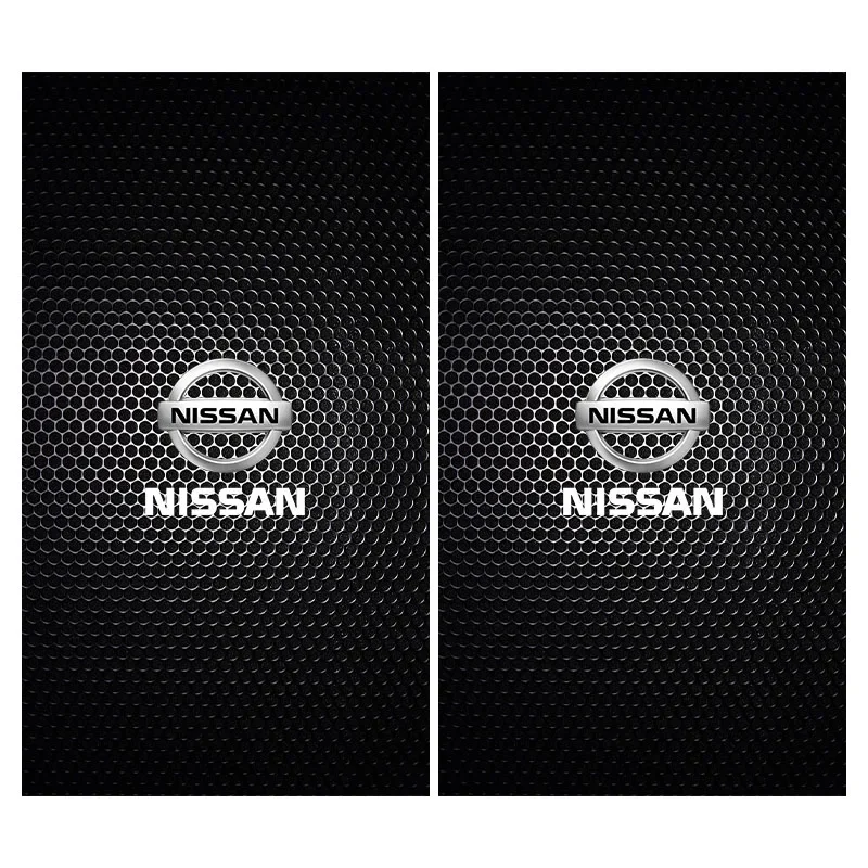 Car Emblem Center Pillar Sticker Auto Door Decorative Stickers For Nissan Tiida Sylphy Teana X Trail T30 T32 Almera Qashqai J10