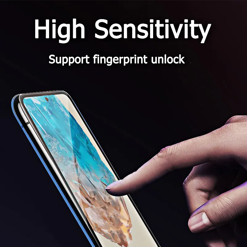 1-4PCS Screen Protector For Galaxy M35 5G Samsung Tempered Glass Crystal 9H High Aluminum Anti Scratch Case Friendly Fingerprint
