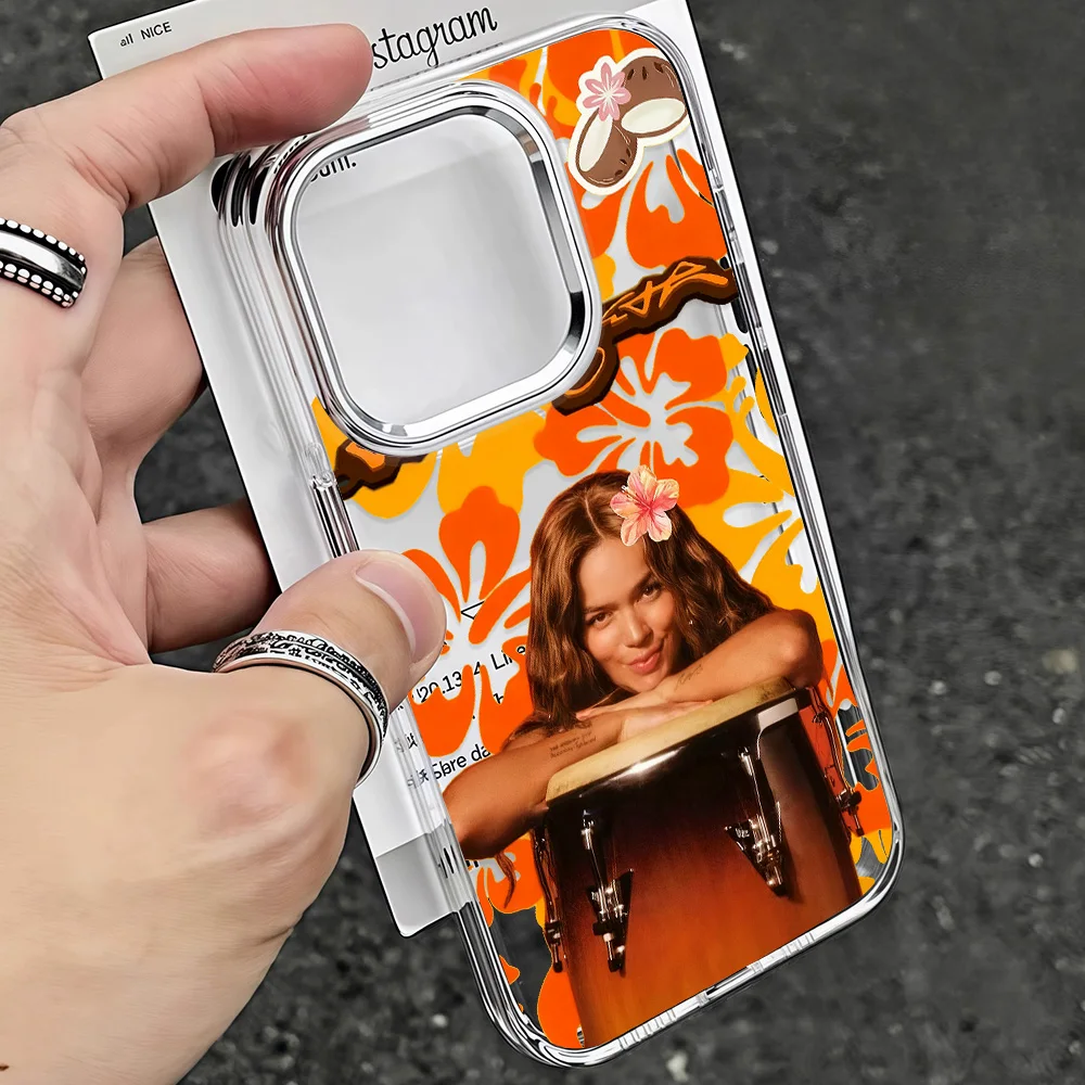 Singer K-karol G Tropicoquetas Phone Case For IPhone 17 16e 16 15 14 13 12 11 Mini Pro Max X XR XSMAX 8 7 Air Plus Soft Cover