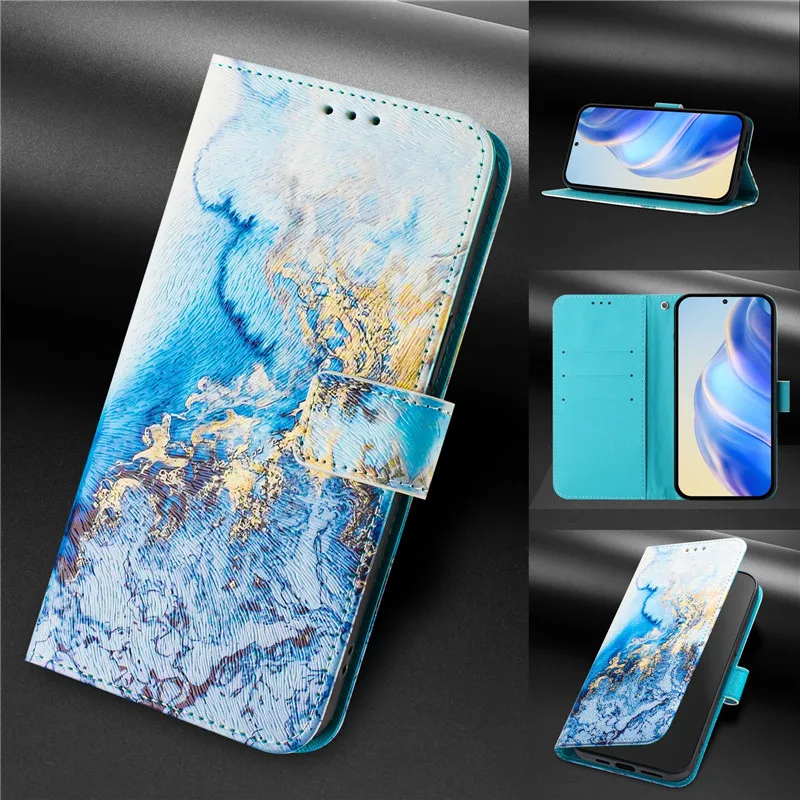 Retro Flower Design Wallet Leather Case For OPPO Reno13 F FS Reno 13F 4G 13 Pro 5G Reno13F Coque Magnetic Flip Cover Phone Bags