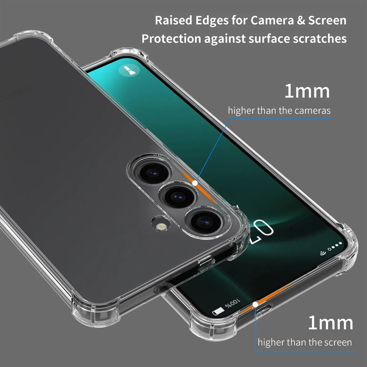 Shockproof Silicone Case For Samsung Galaxy S26 S25 S24 S23 S21 FE S22 Ultra Plus 5G Clear Ultra Thin Soft Cover S25 Edge Shell