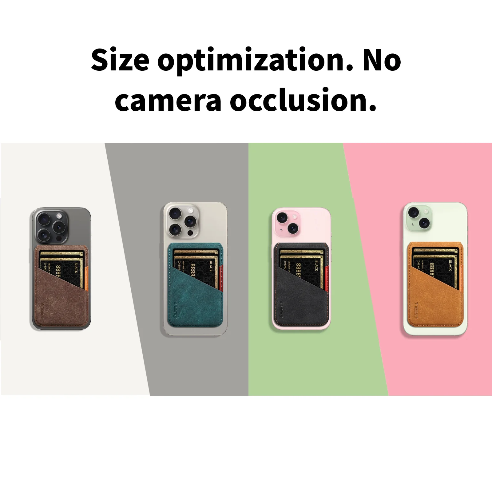 Detachable Leather Wallet Magnetic Phone Holder For Magsafe iPhone 17 Air 16 15 14 Plus 13 12 Pro Max Stand Bank ID Card Cover
