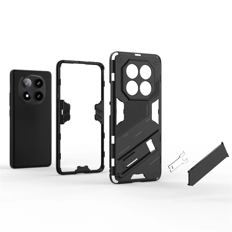 For Redmi Note 14 Pro 5G Case Cover Xiaomi Redmi Note 14 Pro Plus 5G Capas Shockproof Phone Back Holder Fundas Redmi Note 14 5G