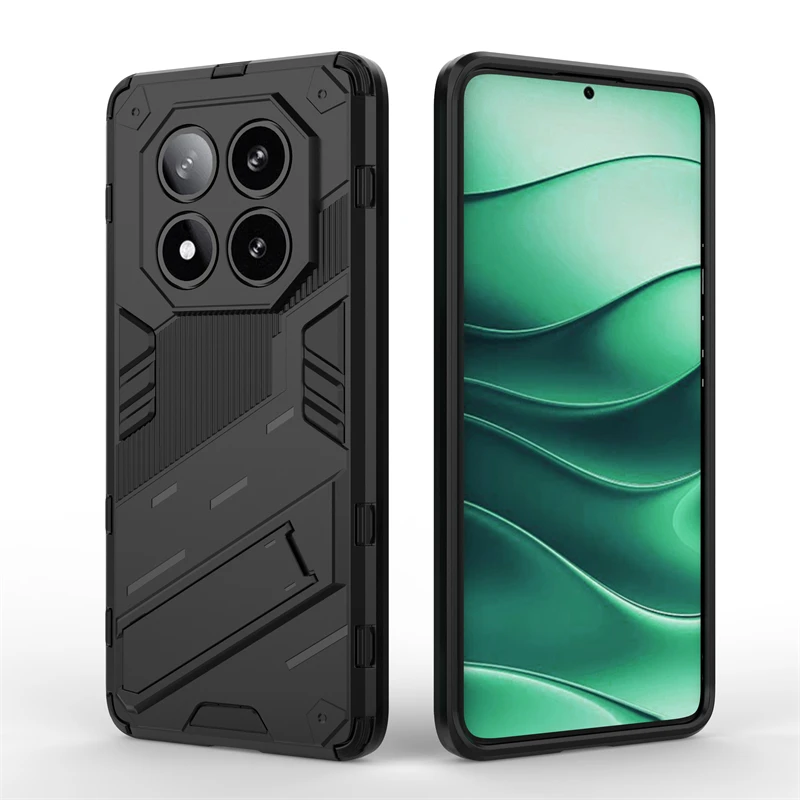 For Redmi Note 14 Pro 5G Case Cover Xiaomi Redmi Note 14 Pro Plus 5G Capas Shockproof Phone Back Holder Fundas Redmi Note 14 5G