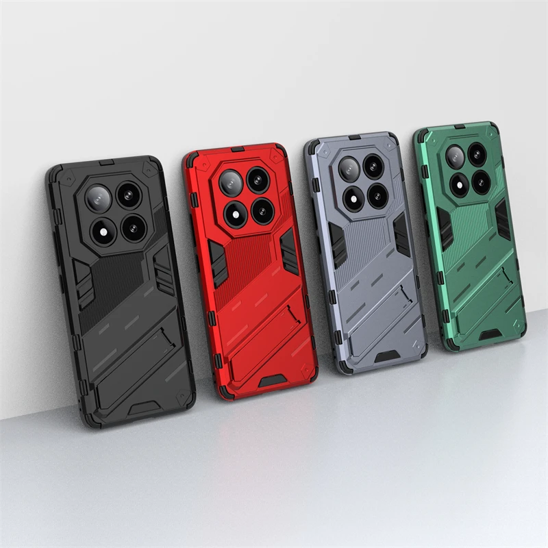 For Redmi Note 14 Pro 5G Case Cover Xiaomi Redmi Note 14 Pro Plus 5G Capas Shockproof Phone Back Holder Fundas Redmi Note 14 5G