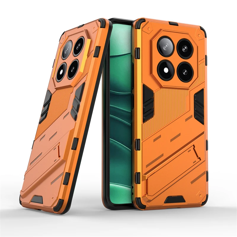 For Redmi Note 14 Pro 5G Case Cover Xiaomi Redmi Note 14 Pro Plus 5G Capas Shockproof Phone Back Holder Fundas Redmi Note 14 5G