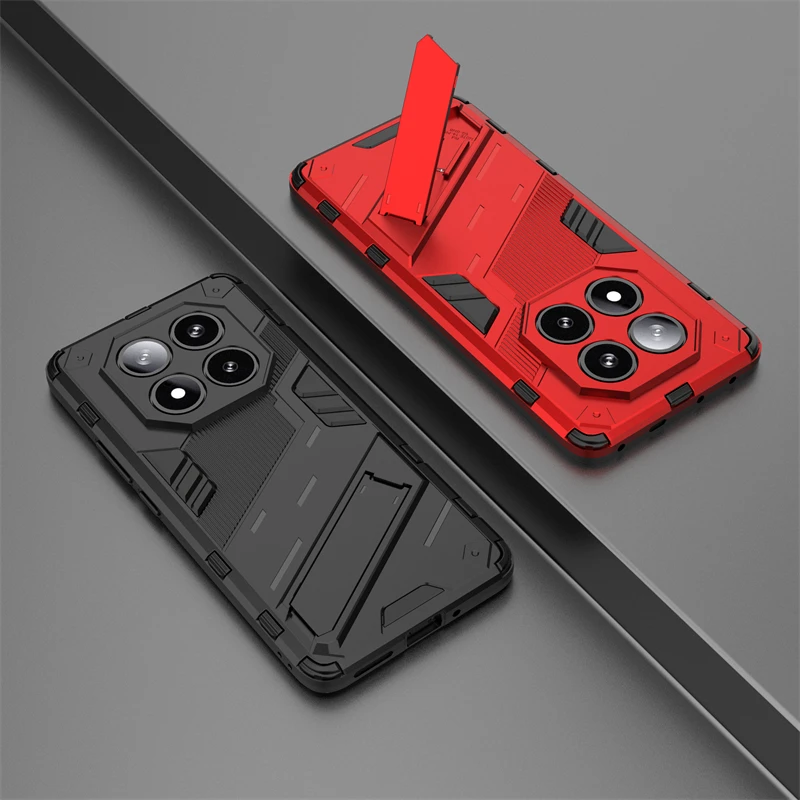 For Redmi Note 14 Pro 5G Case Cover Xiaomi Redmi Note 14 Pro Plus 5G Capas Shockproof Phone Back Holder Fundas Redmi Note 14 5G
