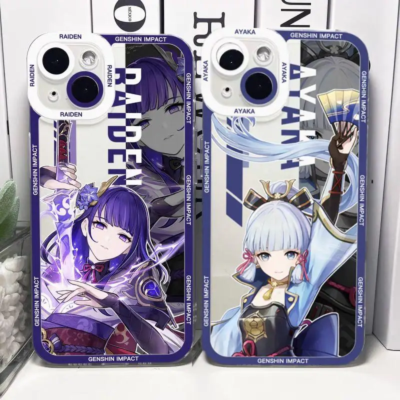 Case for Iphone 17 16 15 Pro Max 11 12 13 14 Pro Max 16e 17 Air 17Pro 16 Plus 13 Mini 16Pro Cover Wanderer Hu Tao Genshin Impact