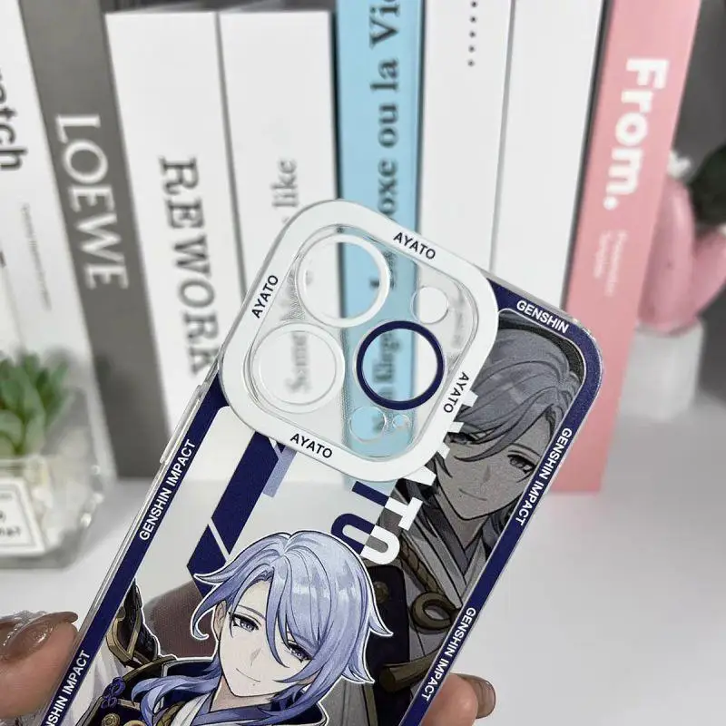 Case for Iphone 17 16 15 Pro Max 11 12 13 14 Pro Max 16e 17 Air 17Pro 16 Plus 13 Mini 16Pro Cover Wanderer Hu Tao Genshin Impact