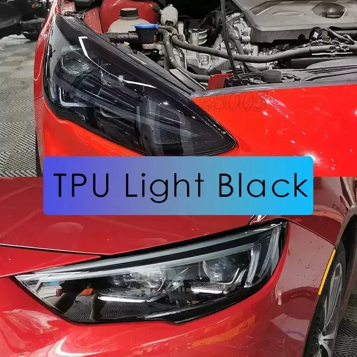 1/2/3/15M Ppf Self-healing TPU Car Headlight Anti Scratches Wrap Film Protective Car Taillights Film