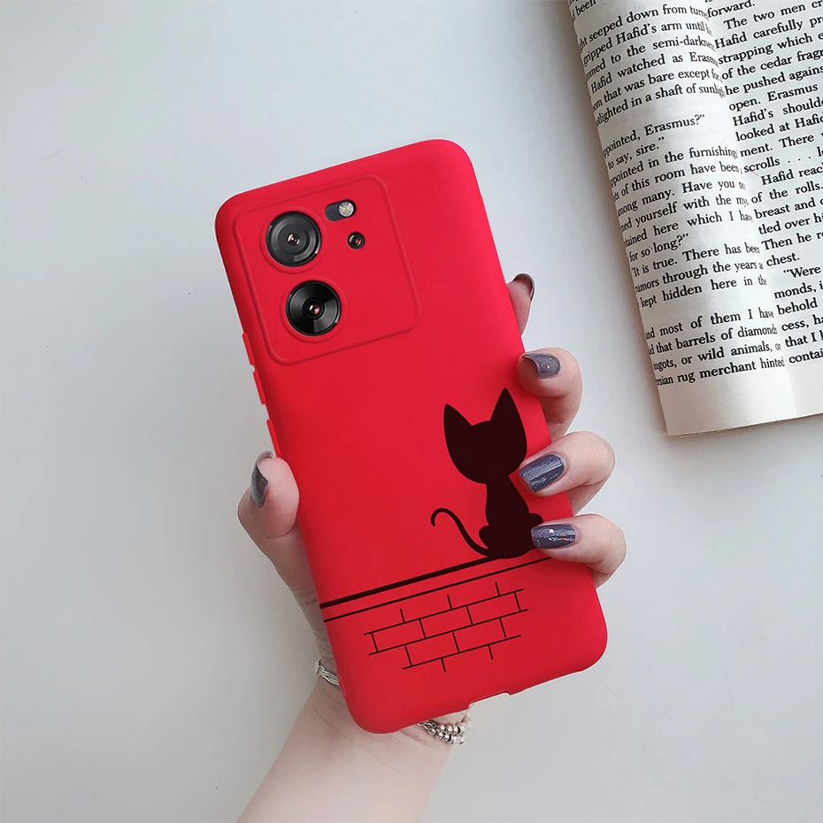 For Xiaomi 13T Pro Xiaomi 13T Case Cute Cat Cartoon Cover Soft Silicone Phone Case For Xiaomi Mi 13T Pro Coque Xiaomi 13T Funda
