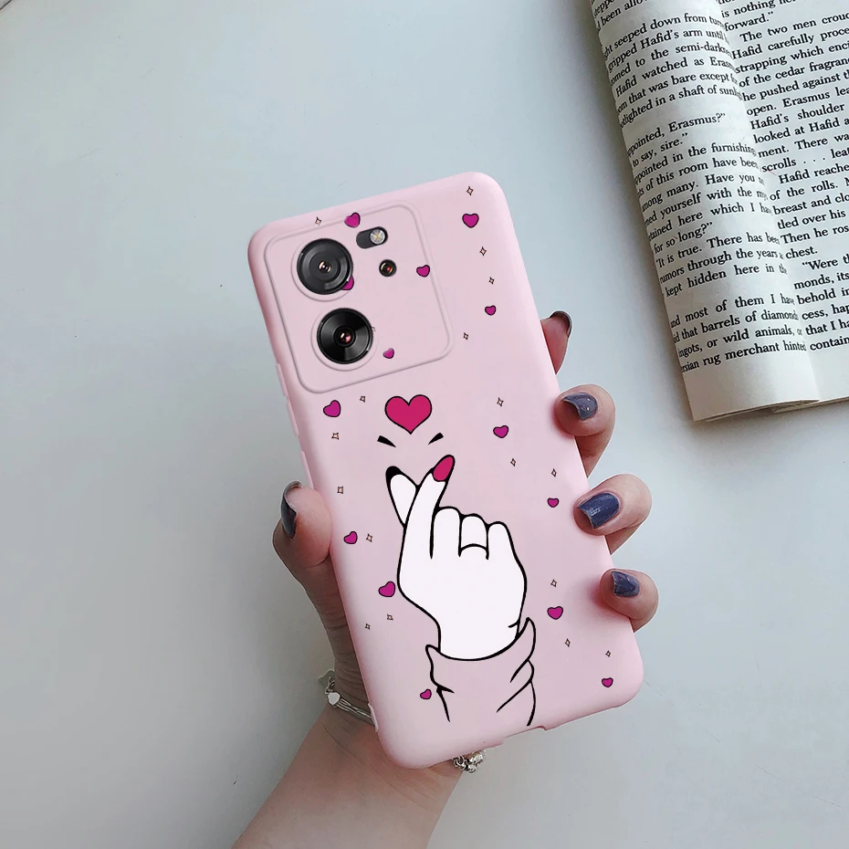 For Xiaomi 13T Pro Xiaomi 13T Case Cute Cat Cartoon Cover Soft Silicone Phone Case For Xiaomi Mi 13T Pro Coque Xiaomi 13T Funda