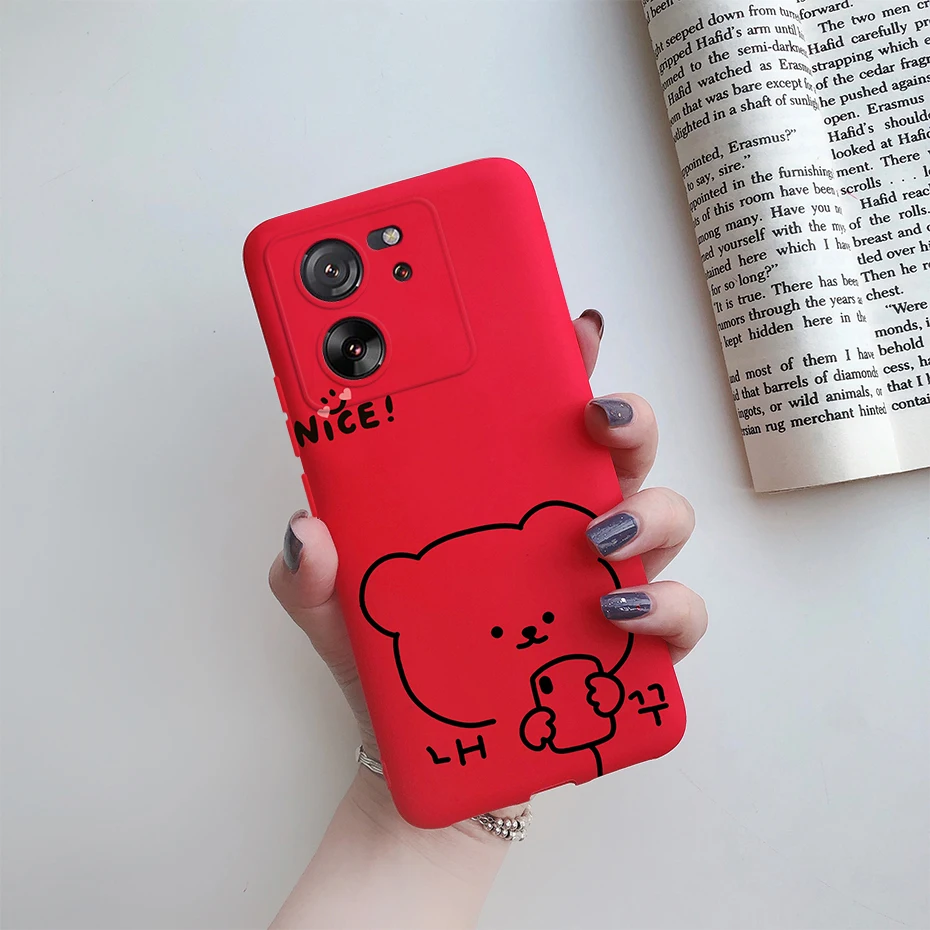 For Xiaomi 13T Pro Xiaomi 13T Case Cute Cat Cartoon Cover Soft Silicone Phone Case For Xiaomi Mi 13T Pro Coque Xiaomi 13T Funda