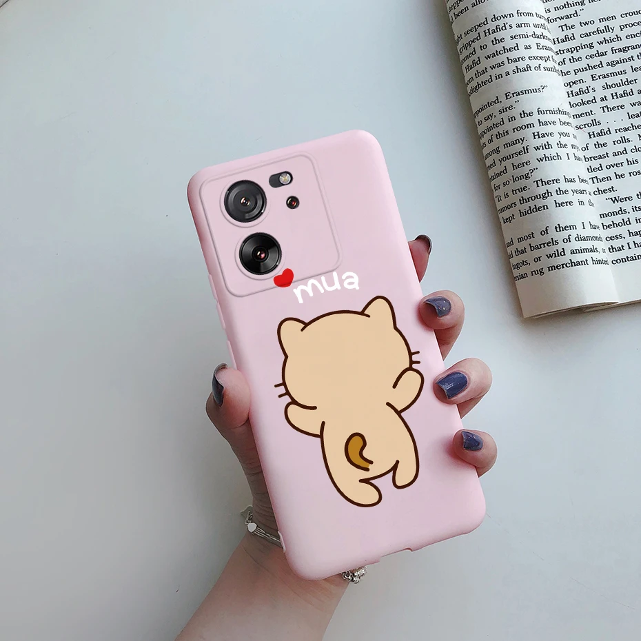 For Xiaomi 13T Pro Xiaomi 13T Case Cute Cat Cartoon Cover Soft Silicone Phone Case For Xiaomi Mi 13T Pro Coque Xiaomi 13T Funda