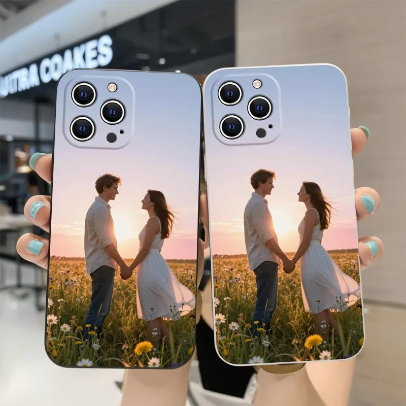 Customize Personalized Phone Case for iPhone 17 16 13 14 12 15 17 Pro MAX Plus X 11 XR Cover Promax Design Picture Photo