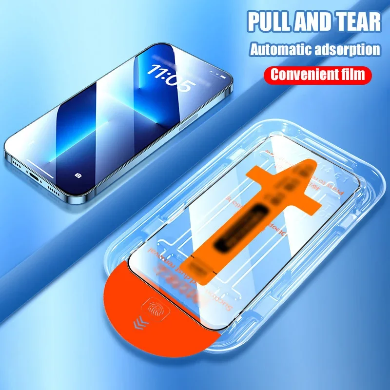 2PCs Dust Free Easy Installation Screen Protector For Samsung S25 S24 Ultra S23 FE S22 S21 S25+ S24+ A35 A55 A16 A54 A51 A52 A53