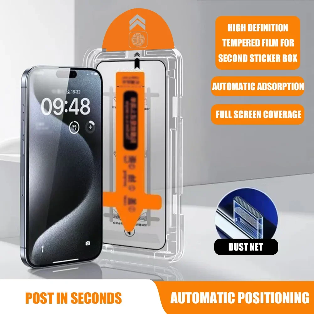 2PCs Dust Free Easy Installation Screen Protector For Samsung S25 S24 Ultra S23 FE S22 S21 S25+ S24+ A35 A55 A16 A54 A51 A52 A53