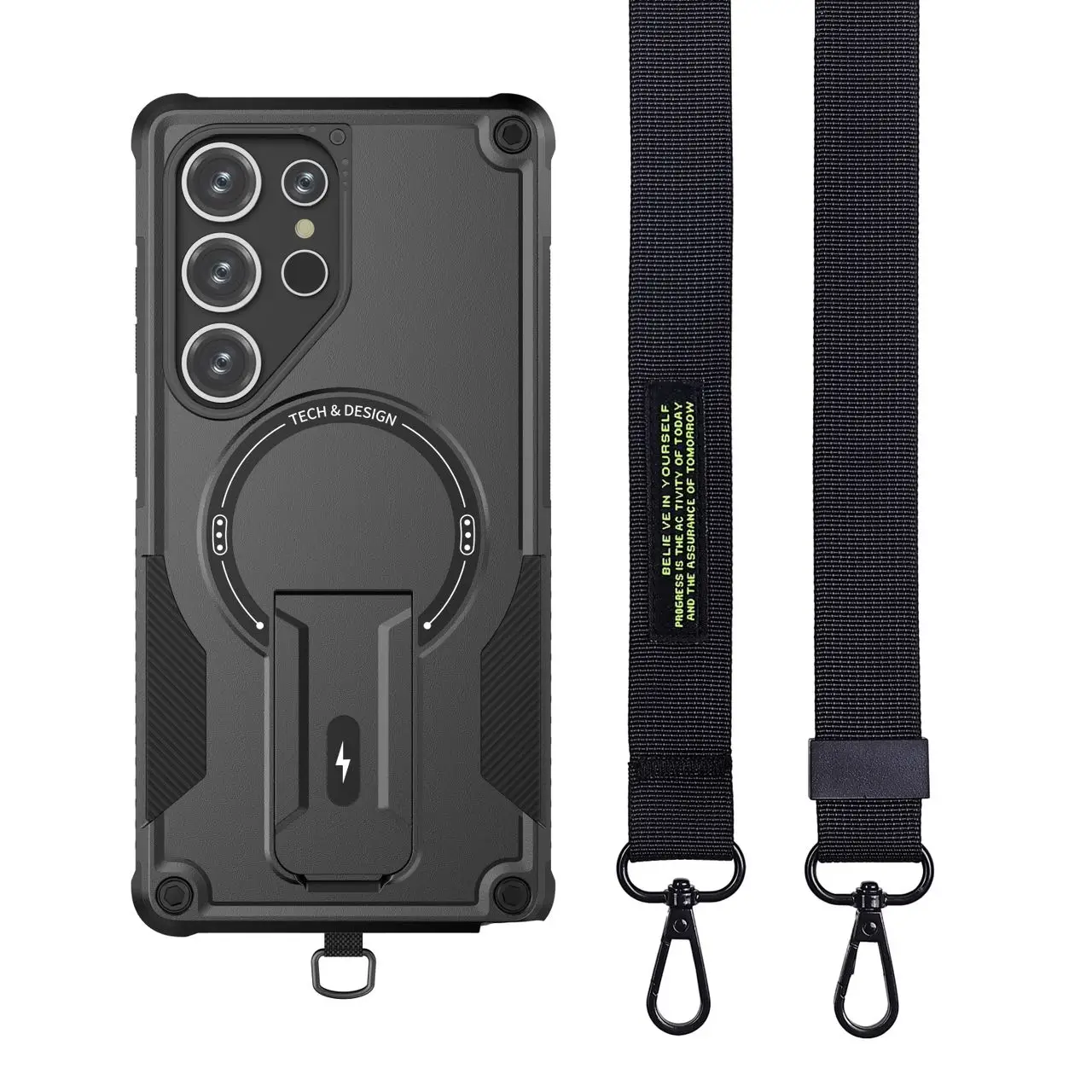 Phone Strap Strong Case for Samsung Galaxy S26 FE A57 Ultra S25 S24 Plus A17 A37 A26 A56 A36 A16 A55 A35 A15 A14 A54 Cover Cases