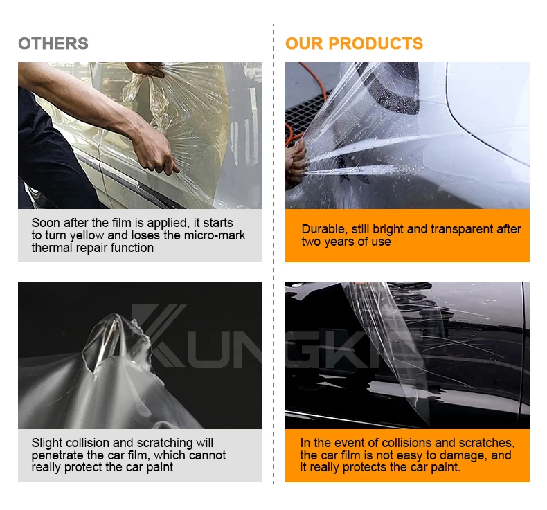 TPU Original Car body Stickers Anti-collision Transparent Protective Film For Hyundai IONIQ 5 2022-23 Headlight Rearview Mirror