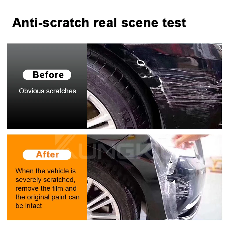 TPU Original Car body Stickers Anti-collision Transparent Protective Film For Hyundai IONIQ 5 2022-23 Headlight Rearview Mirror
