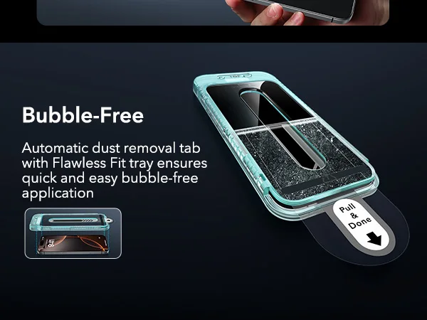ESR 3 Pack for iPhone 14/13/13 Pro Screen Protector Anti-Peek HD Tempered Glass Screen Film For iphone 16e(SE4)